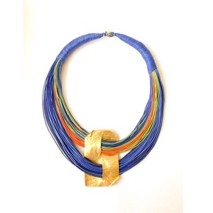 Collar de cordón de cera de tendencia, el mejor regalo de fiesta para niñas, Gargantilla, collar, bordado de diseñador para joyería de fiesta para mujer - Product Image 2