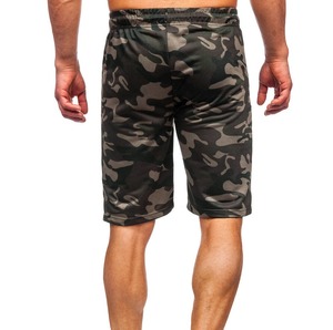 Short de survêtement en molleton éponge français de haute qualité avec logo personnalisé grande taille tricoté meilleur style décontracté design avec cordon de serrage pour la vente en gros - Product Image 6