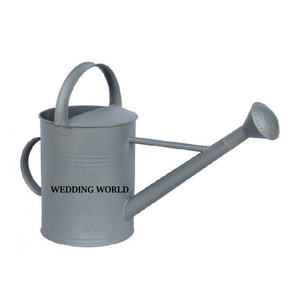 Lata de agua de metal con recubrimiento en polvo gris, lata de agua hecha a mano de excelente calidad, lata de agua nueva clásica y elegante al por mayor - Product Image 1