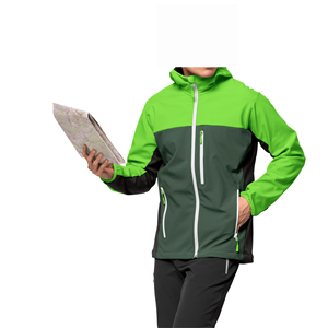 Nouveau blouson aviateur Softshell Design personnalisé vêtements de travail d'hiver unisexe coupe-vent imperméable doublé polaire col montant fermeture éclair à l'avant - Product Image 5