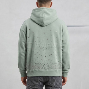 Sudaderas con Pedrería de Moda para Invierno, 100% Algodón, Ligeras, de Secado Rápido, para un Estilo Urbano y Moderno, Ajuste Cómodo, Atuendos Casuales - Product Image 4