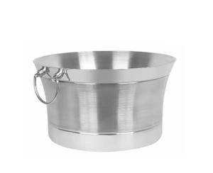 Seau à glace avec poignées Portable haute exigence métal aluminium seaux à glace brillant attrayant fini vente chaude - Product Image 1