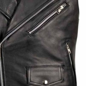 Chaleco Clásico de Cuero Genuino para Hombre, Estilo Casual Occidental, Grueso, Transpirable, de Lona para Invierno, Ajuste Cómodo - Product Image 5