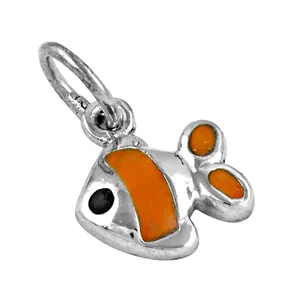 Pendentif en forme de cœur en argent 925 pour femmes - Plaqué or, pierre en zircon religieuse - Product Image 2