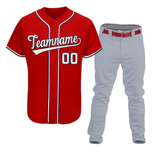 Maillots respirants d'uniformes de baseball personnalisés de qualité supérieure avec des prix compétitifs quantité minimale de commande bas services OEM de marque privée disponibles - Product Image 4
