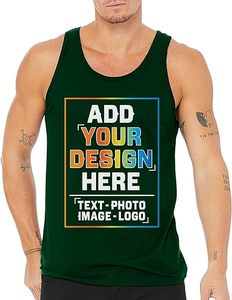 Débardeurs en coton personnalisés pour hommes, sans manches, pour la salle de sport, l'entraînement, respirants, doux, veste athlétique pour la musculation et le fitness - Product Image 2