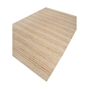 พรมปูพื้น Nomadic Threads รุ่น PDJT-577 สีทอง ลายทอแบนจากปอกระเจา ทำมือ รูปทรงสี่เหลี่ยมผืนผ้า ลายทาง สำหรับตกแต่งบ้านและทางเดิน - Product Image 2