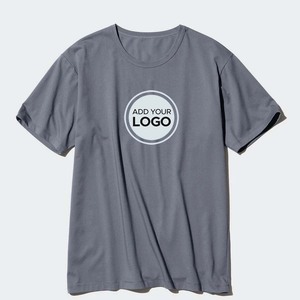 T-shirt surdimensionné en coton pour homme Heavyweight 100% AIRism Oversized Heather Gray Ringer T Shirt - Product Image 6