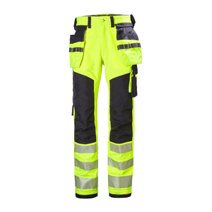 Vente en Gros de Couleur Verte pour Hommes Sécurité au Travail Cargo Pantalon de Construction à Six Poches Pantalon à Prix Bon Marché - Product Image 1
