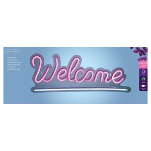 Silhouette lumineuse de bienvenue Kaemingk (40x15cm) 890412 – Catégorie de produits : Panneaux de mariage - Product Image 2