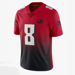 Ensemble de maillots de football américain Quick Dry Sports Wear Online Sale Breathable Plus Size Blank Pattern Shirts and Tops - Product Image 2