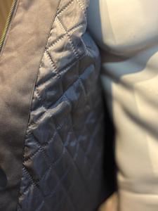 Veste pour homme, vêtements de travail lourds, veste Detroit, logo personnalisé, toile de coton, fermeture éclair, col en velours côtelé, faible MOQ - Product Image 4