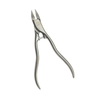 Coupe-cuticules professionnels en acier inoxydable incurvé de haute qualité pour ongles des doigts et des orteils – Outils de manucure et pédicure à mâchoires larges