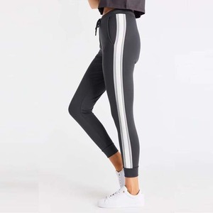 Pantalons de survêtement d'hiver en polyester/coton de haute qualité OEM, poids lourd, pour femmes, streetwear, taille élastique plate, cordon de serrage - Product Image 4