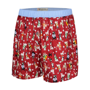 Calzoncillos bóxer de tela fresca de 4 vías transpirables cómodos para hombre, ropa interior personalizada Inh Hung Vietnam, ropa interior de fábrica - Product Image 4