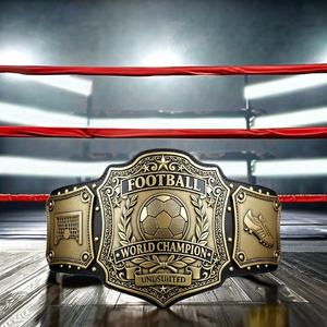 Ceinture de champion personnalisée - Cuir confortable, style boxe et UFC, Aïkido et Jiu-Jitsu - Product Image 1