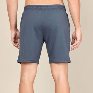 Short de course de fitness de rue haute pour hommes avec logo personnalisé du fabricant OEM été décontracté coton ceinture élastique confortable vierge - Product Image 3
