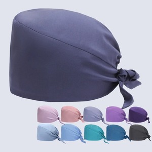 Chapeaux de travail réglables pour femmes et hommes Coton et polyester Matériel Femmes Hôpital Bouffant Chapeaux Casquettes chirurgicales - Product Image 5