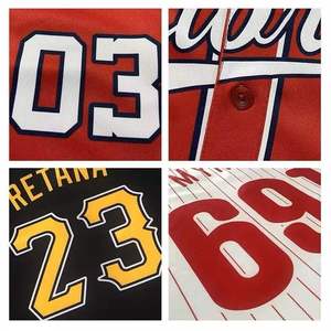 Vente flash - Maillot de baseball et de softball personnalisé 100% polyester, taille plus, respirant et service OEM, léger, évacuant l'humidité - Product Image 4