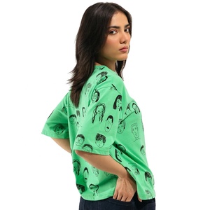 เสื้อยืดสตรีทผ้านุ่มคุณภาพสูงเสื้อโอเวอร์ไซส์สำหรับผู้หญิงขายส่ง - Product Image 3