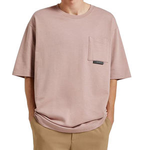 T-shirt d'été en coton pour hommes Impression DTG Streetwear Style Casual BD Prix de gros Fermeture à boutons Production en vrac - Product Image 5