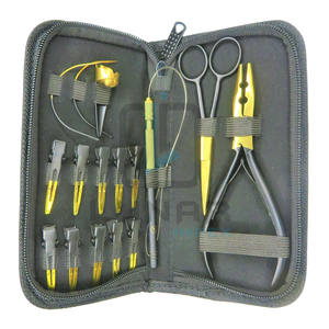 Kit d'outils professionnels pour Extension de cheveux et perles, ensemble de pinces avec Logo de marque personnalisé gratuit - Product Image 4