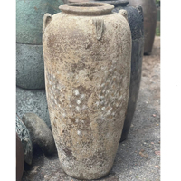 Personnaliser la conception extra large jardinière de poterie faite à la main pour l'extérieur, la maison et le jardin, directement du fournisseur vietnamien
