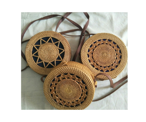 Handwoven Vietnamese Rattan <b>Bag</b> for Eco-Friendly Fashion, Sustainable Style Timeless Minimalist Charm with Rattan <b>Bag</b> Elegance - Product Image 6