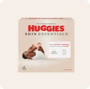 Pañales para Bebé Huggies Skin Essentials de Alta Calidad, Todos los Tamaños Disponibles, Cuidado Suave y Delicado para la Piel del Bebé, Día y Noche - Product Image 6