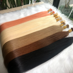 Meilleure vente de qualité 12A personnalisable couleur droite en vrac extensions de cheveux humains vietnamiens paquets de cheveux humains bruts prix de gros - Product Image 5