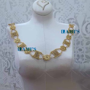 Los Tudor King Henry Renaissance Tudor Livery Collar de cadena de Office State para Faire Doublet Jerkin King - Product Image 3
