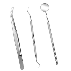 Kit de Herramientas para Dentistas, Removedor de Sarro, Equipo Dental Manual de Acero Inoxidable, Espejo Bucal con Certificación CE - Product Image 5
