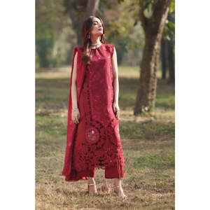 Parishay SQ-01 2026 Luxury Embroidered Women's Summer Suit Sets <b>Queen</b> Size TC-1504 - Product Image 5