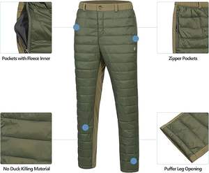 กางเกงขายาวผ้าลูกฟูกบุหนานุ่มสบายแฟชั่นใหม่ปี 2025 สำหรับผู้ชาย ใส่กันหนาวสำหรับกิจกรรมกลางแจ้ง ผลิตตามสั่งจากโรงงาน OEM - Product Image 1