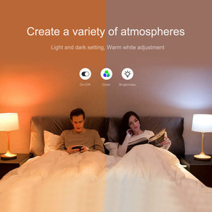 Tuya <span class=keywords><strong>wifi</strong></span> thông minh AC 85-265V 9W rgbcw LED bóng đèn E27 làm việc với Alexa/Google trợ lý PST-WFA19 - Product Image 4