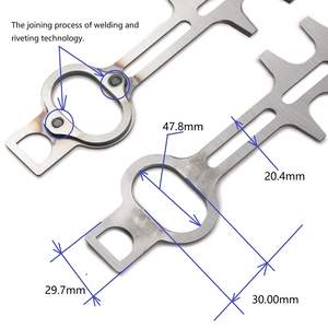 Juego de 2 Cuchillas para Cortasetos Inalámbrico de 24 Pulgadas para HL94/HL94K con Batería de Litio para Bricolaje - Product Image 4