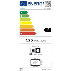 Thin <b>Design</b> 77-Inch Smart <b>TV</b> with 4K Display and 144Hz Refresh Rate E-Paper Modules - Product Image 2