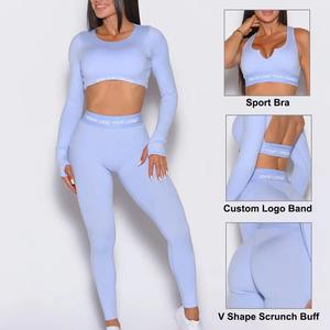 Sets Yoga Women Workout Sets 2 Piece - Seamless Acid Wash Yoga Outfits Shorts and Crop Top Matching Gym <b>Athletic</b> Clothing Set - Product Image 4