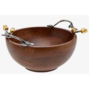 Bol en bois vaisselle 100% bol en bois véritable pour bol en bois de prix bon marché de taille personnalisée - Product Image 5