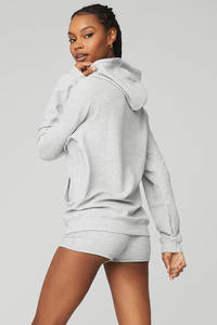 Conjunto de chándal para mujer Sudadera con capucha y pantalones de chándal Traje de Jogger de dos piezas Traje de jogging de fitness personalizado Ropa deportiva informal para mujer - Product Image 2