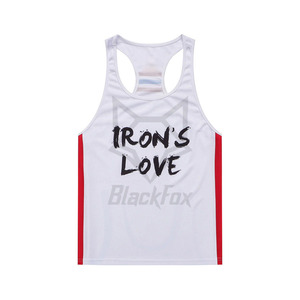 Débardeur de fitness décontracté pour hommes de couleurs unies de bonne qualité et vêtements de style nouveau - Product Image 5
