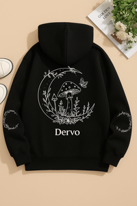 Sweat à capuche unisexe surdimensionné à fermeture éclair, impression par transfert thermique personnalisée ODM, nouvelle tendance, imprimé, séchage rapide, 100% polyester, gris - Product Image 4