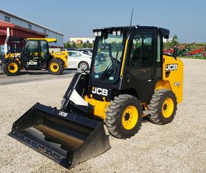 รถตักล้อยาง JCB ดีเซลขนาดเล็กมือสอง พร้อมบุ้งกี๋หน้าและแรงยกสูง สำหรับงานฟาร์มและการขนย้ายวัสดุก่อสร้าง - Product Image 5