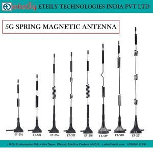Antena magnética GSM 3dBi de alta calidad, Cable RG174 + conector SMA macho St, hecha en la India - Product Image 2