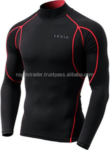 Rashguard de compression à manches longues entièrement personnalisé par sublimation pour MMA avec logo personnalisé, design respirant, unisexe, polyester/nylon - Product Image 6