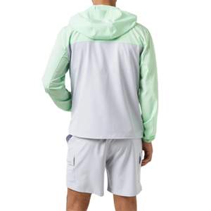 Outdoor Waterproof High Street Canvas Windbreaker <b>Jacket</b> for <b>Men</b> Custom <b>Running</b> Training Wear with Front Logo at Cheap Rate - Product Image 5
