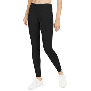 32 Degrees Women's Cozy Heat Seamless <b>Spandex</b> <b>Underwear</b> Leggings Patterned Mid-Waist One Size Fits XL Black Winter Season - Product Image 1