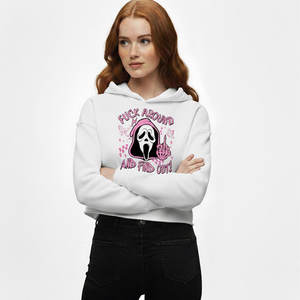 Haut à capuche court pour femme, fabrication OEM personnalisée pour le streetwear moderne, avec tissu doux et coupe tendance, style respirant et élégant - Product Image 3