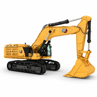 Équipement d'excavation minière de qualité supérieure, puissant et robuste, pour travaux en plein champ, excavatrice hydraulique sur chenilles CAT 395 d'occasion