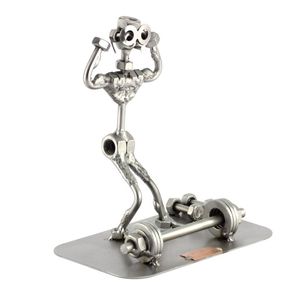 Sculpture en métal de qualité supérieure avec détails fabriqués à la main Idéal pour les maisons de luxe, les hôtels et les intérieurs de bureaux - Product Image 6